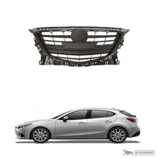 Kühlergrill Kühlergitter Grill schwarz passt für Mazda 3 BM BN Baujahr 2013-2016