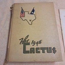 Yearbook 1946 Cactus University Texas Annual Longhorns Football Tex Schramm Alum
