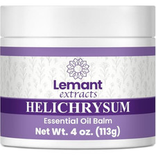 Lemant Extracts Helichrysum Balm 4 oz   Triple Strength Helichrysum Essential