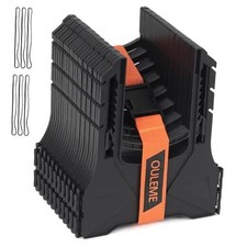 RV Sewer Hose Support, Black Tank Hose Holder with Rubber Band and Carry 10FT