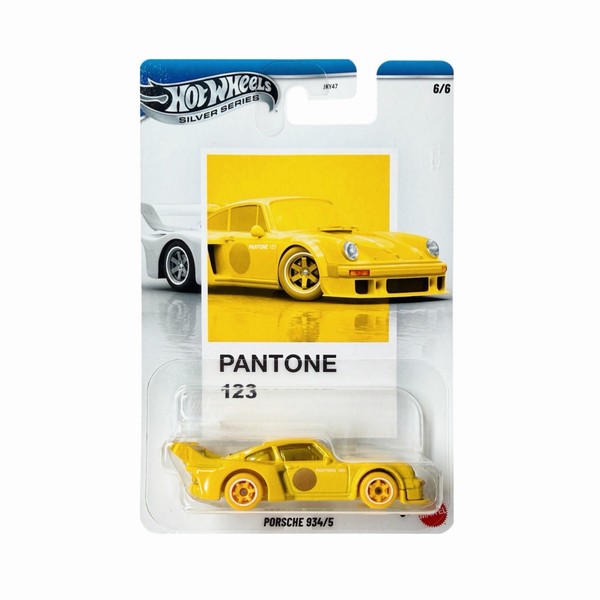 Hot Wheels Silver Series Porsche 934/5 123 Pantone 6/6 2026 1:64 Modellauto-image