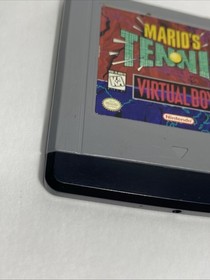 Mario's Tennis (Nintendo Virtual Boy, 1995) JAPAN -Authentic with Cap
