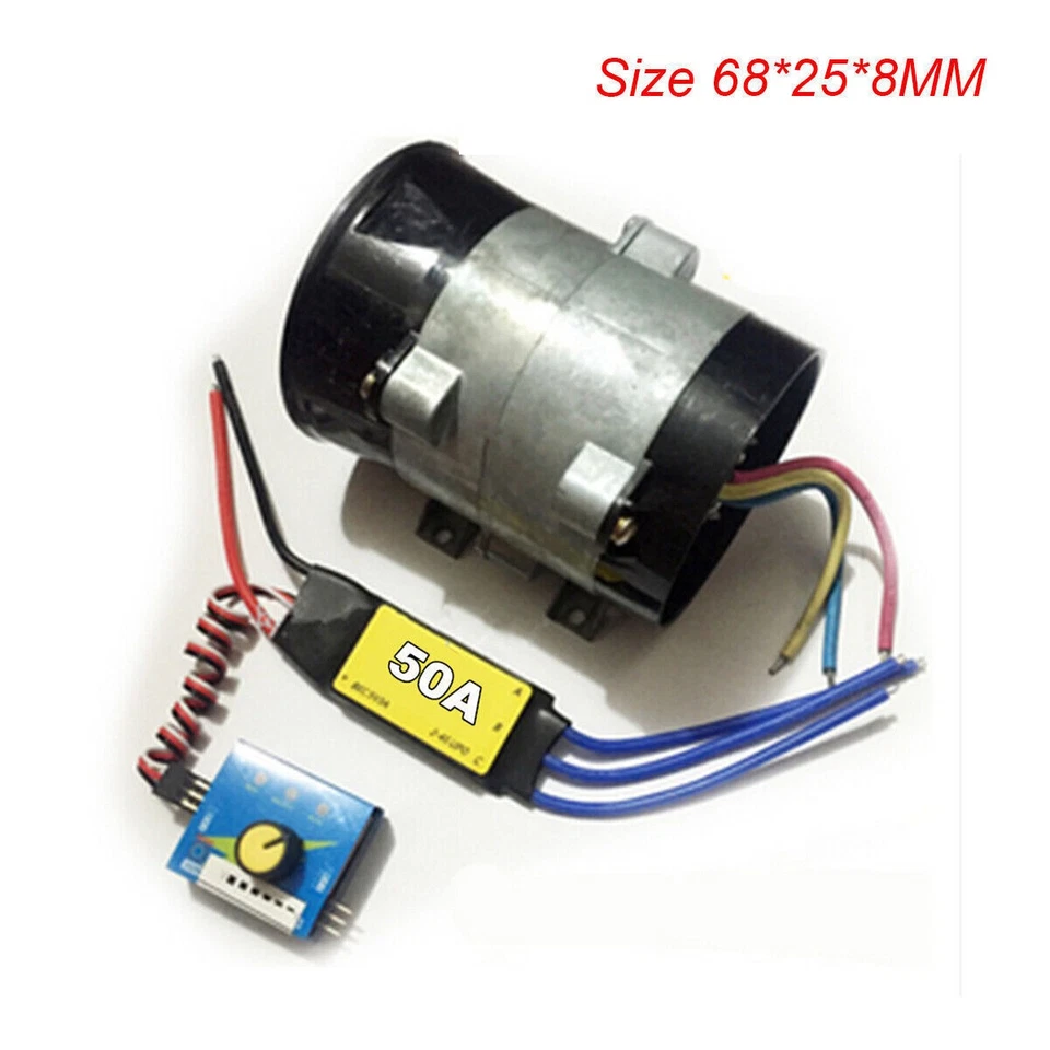 Controlador de accionamiento ESC 12V 600W 50A para ventilador de admisión turbocompresor eléctrico de automóvil Foto 2 de 4
