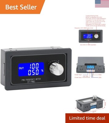 Frequency Generator, DC 3.3V-30V 5-30mA 1Hz-150kHz Adjustable Output PWM Puls...
