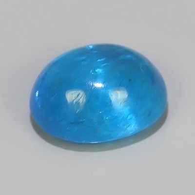 1.98 CTS NEON BLUE COLOR PARAIBA APATITE CABOCHAN  LOOSE GEMSTONE FROM BRAZIL