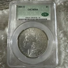 1884-O $1 Morgan Silver Dollar CAC MS64