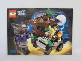 (4) LEGO STUDIOS Universal Monsters (Instruction Manual Only 1380 1381 1382 1383