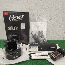 Oster Classic 76 Detachable Blade Cordless Clipper  Blade Black 156486