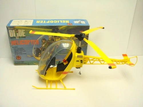 Vintage Hasbro 1971 G I  Joe Adventure Team Helicopter #7380 w/ Original Box
