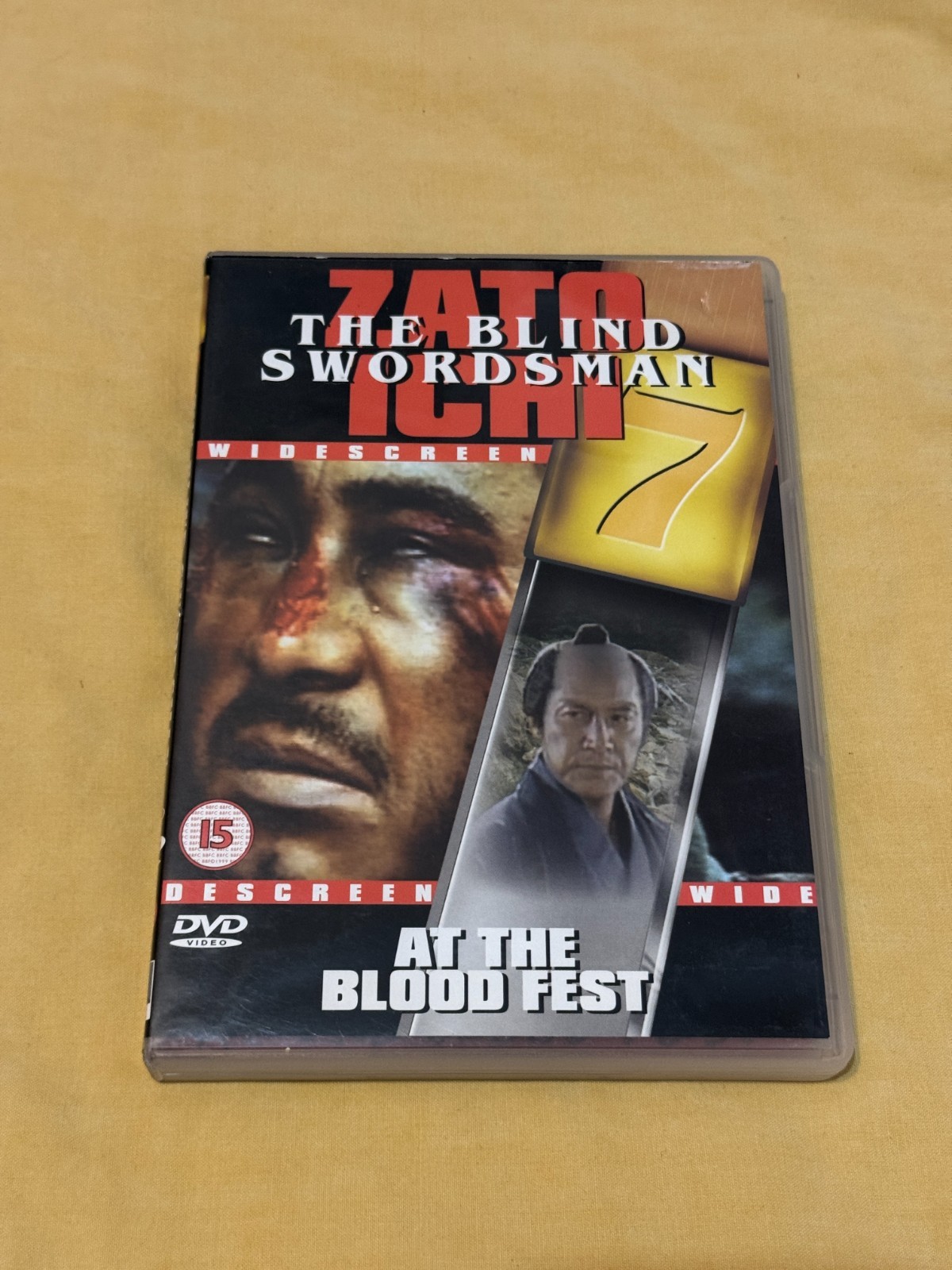 Zatoichi - The Blind Swordsman - At The Blood Fest (DVD, 2002) Region  2