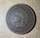 1879 P G Indian Head Penny N102