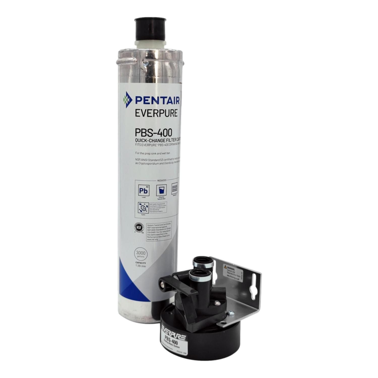 Purificateur d'eau de cuisine Everpure PBS-400 pour de l'eau pure directement au robinet