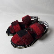 Pajar Canada Mara Strap Fluffy Slippers Womens US 9-9.5 EU 40 - New with Box