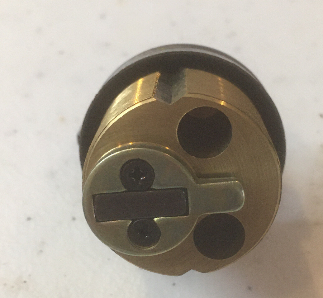 THUMB TURN Mortise Cylinder Dark Bronze #TA-570 | eBay