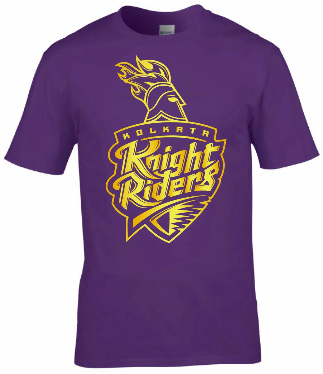 Kolkata Knght Riders T shirt IPL M F XS 3XL cricket Indian Premier League