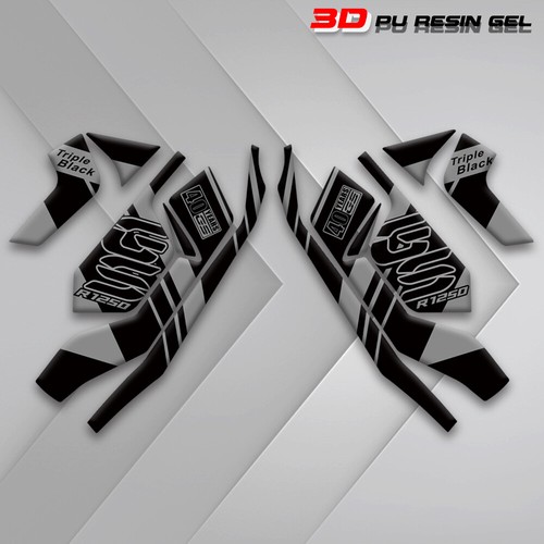 For 2019 BMW R1250GS Adv 40 Years Motorcycle 3D Resin Reflective Decal Sticker - Picture 11 of 14