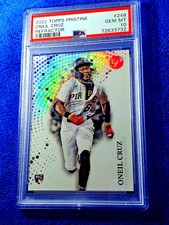 2022 Topps Chrome Pristine Refractor RC ONEIL CRUZ #248 PSA 10 GEM MINT AMAZING