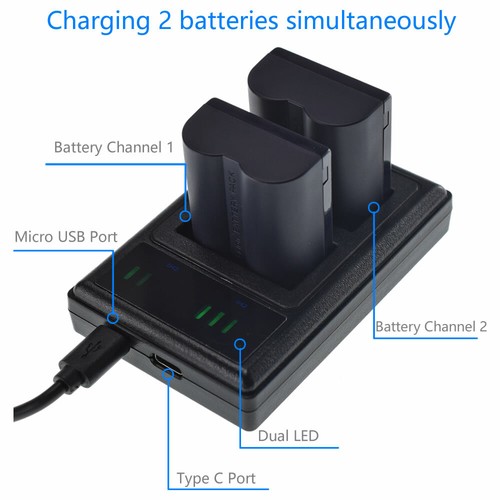 CGA-S006 Battery or Charger for Panasonic Lumix DMC-FZ7 FZ8 FZ18 FZ28 FZ30, FZ35 - Picture 17 of 30