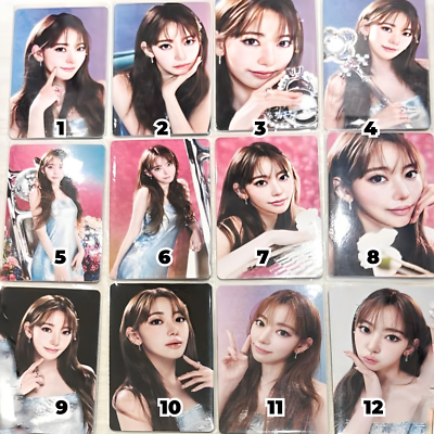 LE SSERAFIM 2025 PHOTOCARD TOUR MERCH CRAZY EASY HOT CONCERT JAPAN