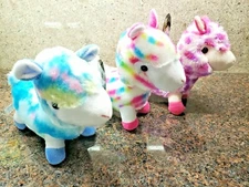 New Rainbow Alpacasso Alpaca Llama Arpakasso Plush Toy Doll Tie Dye Cute Kawaii