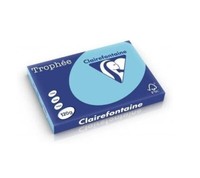 Clairefontaine TrophéE 1342C Blau 120G/M² DIN-A3 - 250 Blatt Farbiges Papier