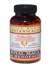 Whole World Botanicals Royal Maca® for Menopause, 600 mg, 120 Veg Caps