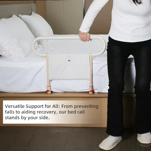 Bed Assist Rail - Heavy Duty Bed Rails for King Size Bed, Extra Wide ...
