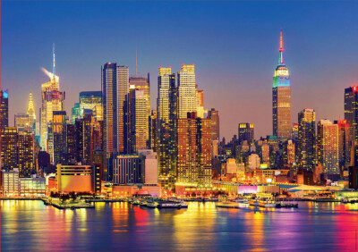 Educa Manhattan At Night 1500 Piece Jigsaw Puzzle