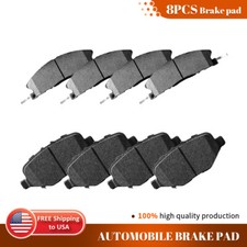 Front & Rear Ceramic Disc Brake Pads for Ford Explorer Flex Taurus Lincoln MKS