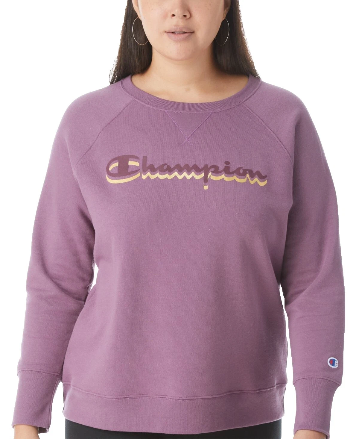 Poliéster Champion sudaderas de tamaño regular para De mujer