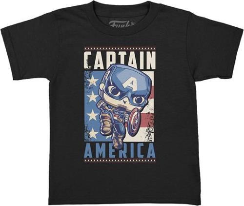 ALTRA FUNKO POCKET POP! & TEE: MARVEL CAPTAIN AMERICA S(KD) T shirt