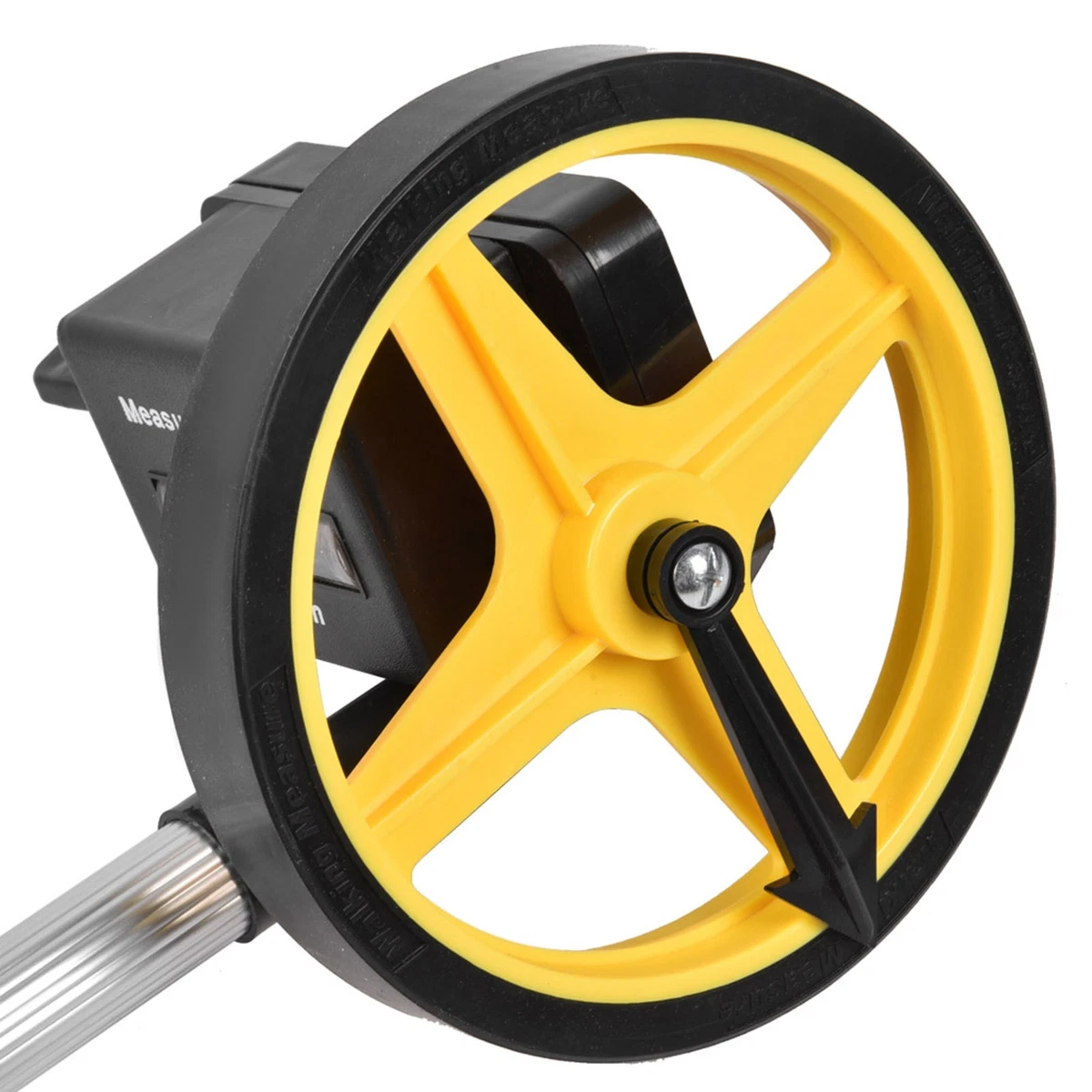 Portable Measuring Wheel 0 9999.9m Distance Measuring Roller Small Wheel GAW