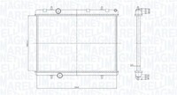 Magneti Marelli KüHler WasserküHler FüR CitroëN Berlingo Xsara Picasso Peugeot