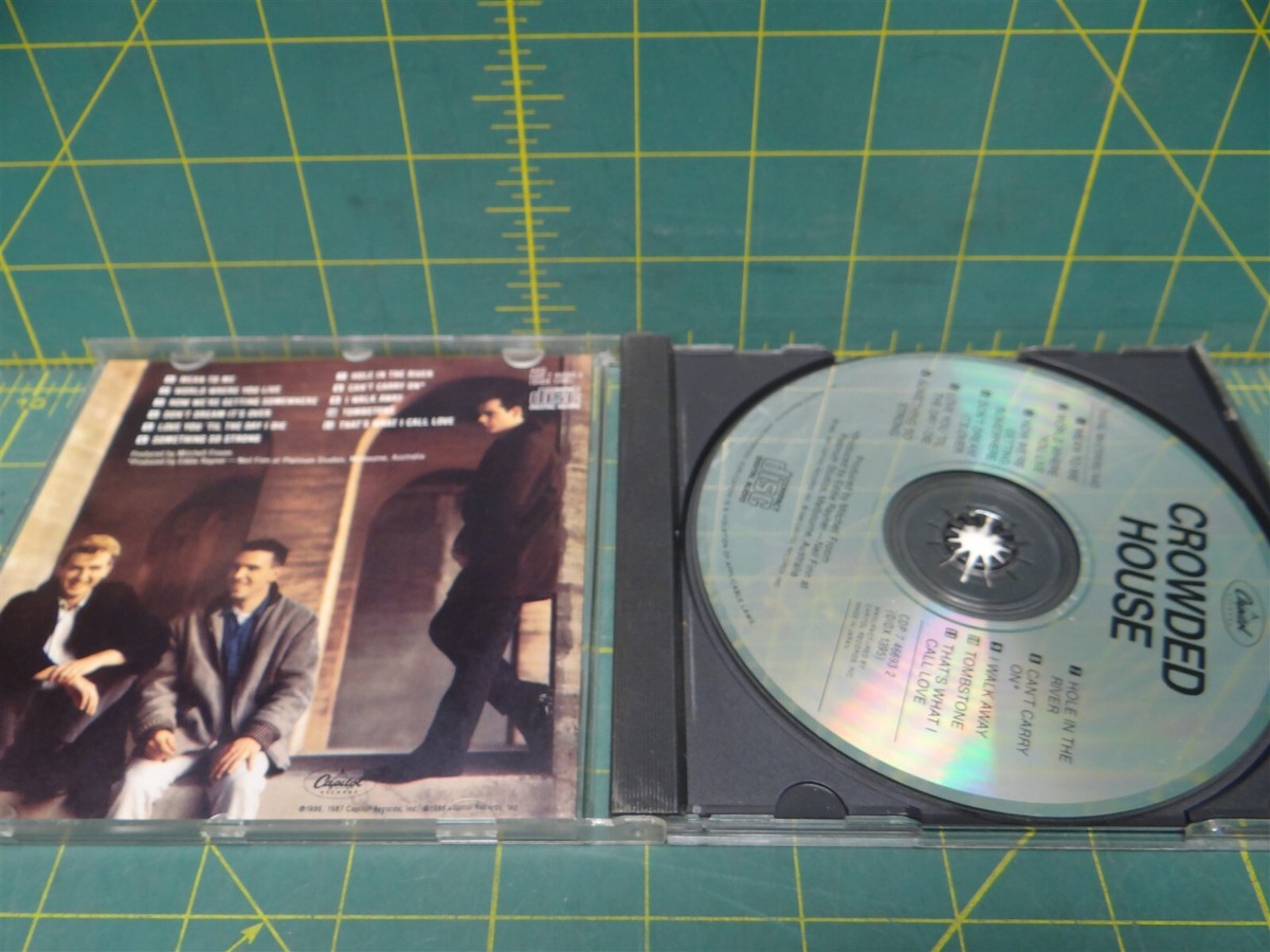 Crowded House – Crowded House 1987 CD Capitol Records – CDP