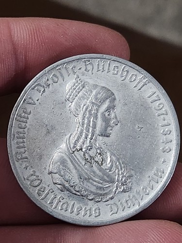 1923 Westfalen Germany Coin 100 Mark - Picture 2 of 3