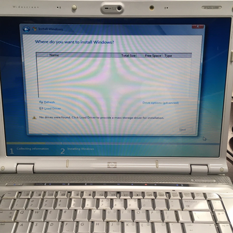 HP Pavilion dv6700 15.4" Notebook Core 2 Duo T5750 2GB Boot/BIOS No HDD/OS H3246 - Image 3 of 4