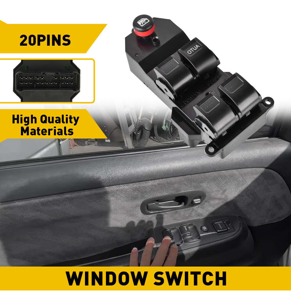Fits Honda CRV 2.4L Honda Civic 1.3L 1.7L 2002-2006 Master Window Switch Left I