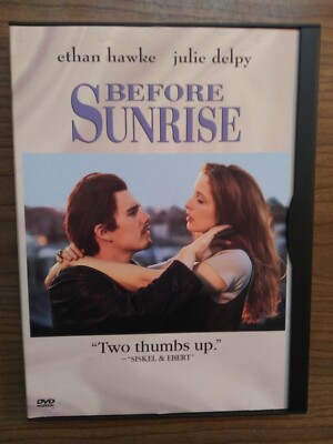 Before Sunrise DVD Ethan Hawke Julie Delpy