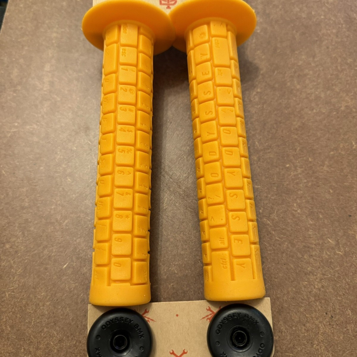 Odyssey BMX - Aaron Ross Keyboard v1 Grips - Orange Soda | eBay