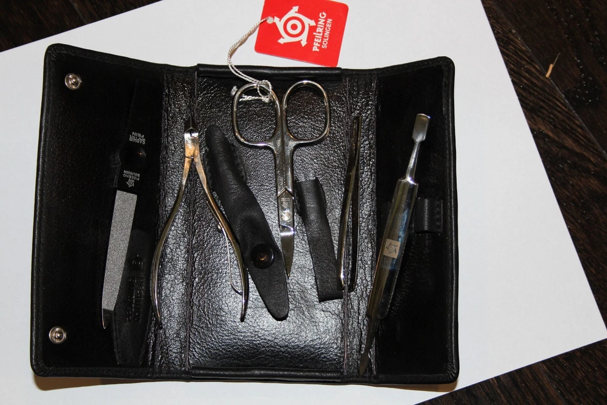 Solingenゾーリンゲン PFEILRING ヴィンテージ ネイルケアセット Pfeilring Manicure & Pedicure Manicures&Pedicure Tool Kits for