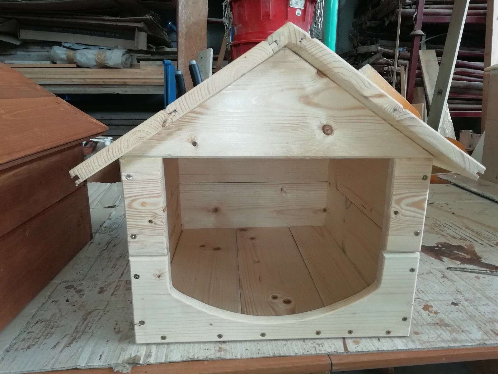 Cuccia Tigre in legno per cane/gatto