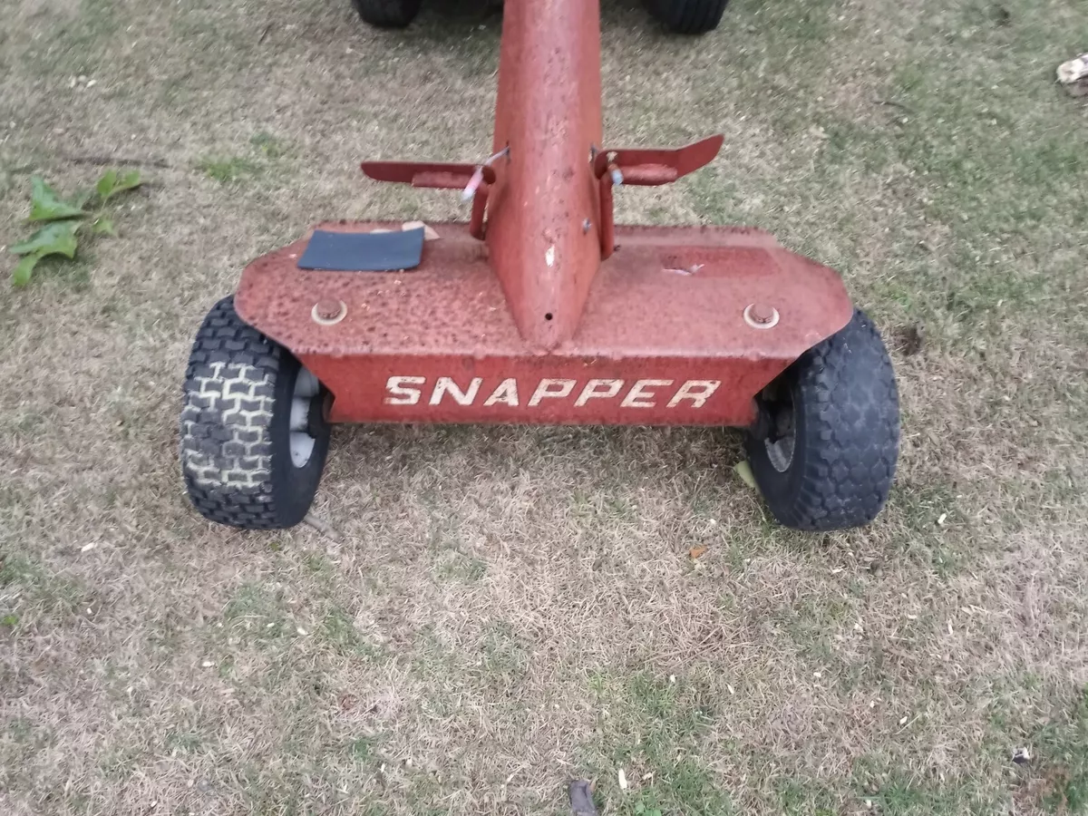 Snapper riding mower online