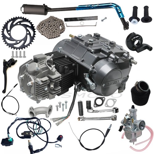 Moteur Lifan 125cc 4 Temps – Pour Moto Pit Bike Dirt – Moteur Complet