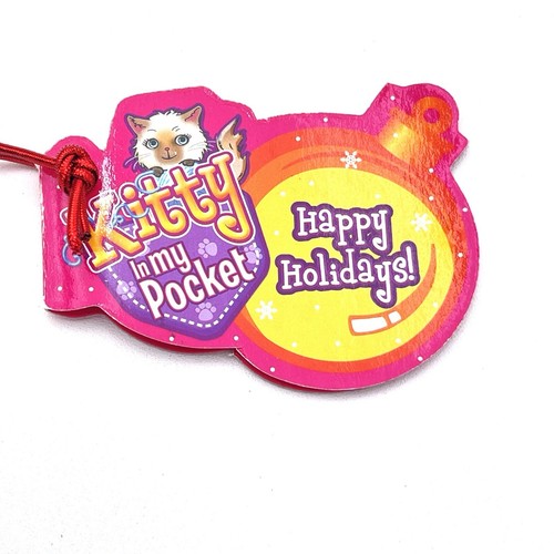Pony & Kitty In My Pocket Set 2 Of Christmas Ornaments 2008 Holidays Sealed New - Picture 3 of 11