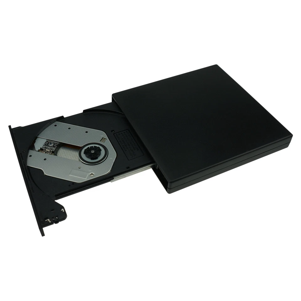 External LightScribe DVD CD RW Burner Writer Disc Cover Labeller Drive USB Power - Image 2 of 4