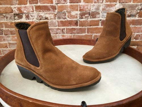 Fly London Phil Camel Brown Suede 