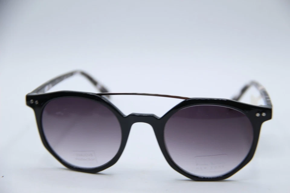 NEW NICOLE MILLER FORTUNA C01 BLACK GRADIENT AUTHENTIC FRAMES SUNGLASSES 49-22 — 第 2/4 张图片