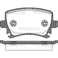Triscan BremsbeläGe Hinten FüR VW Golf VI Passat Alltrack Audi A3 Sportback