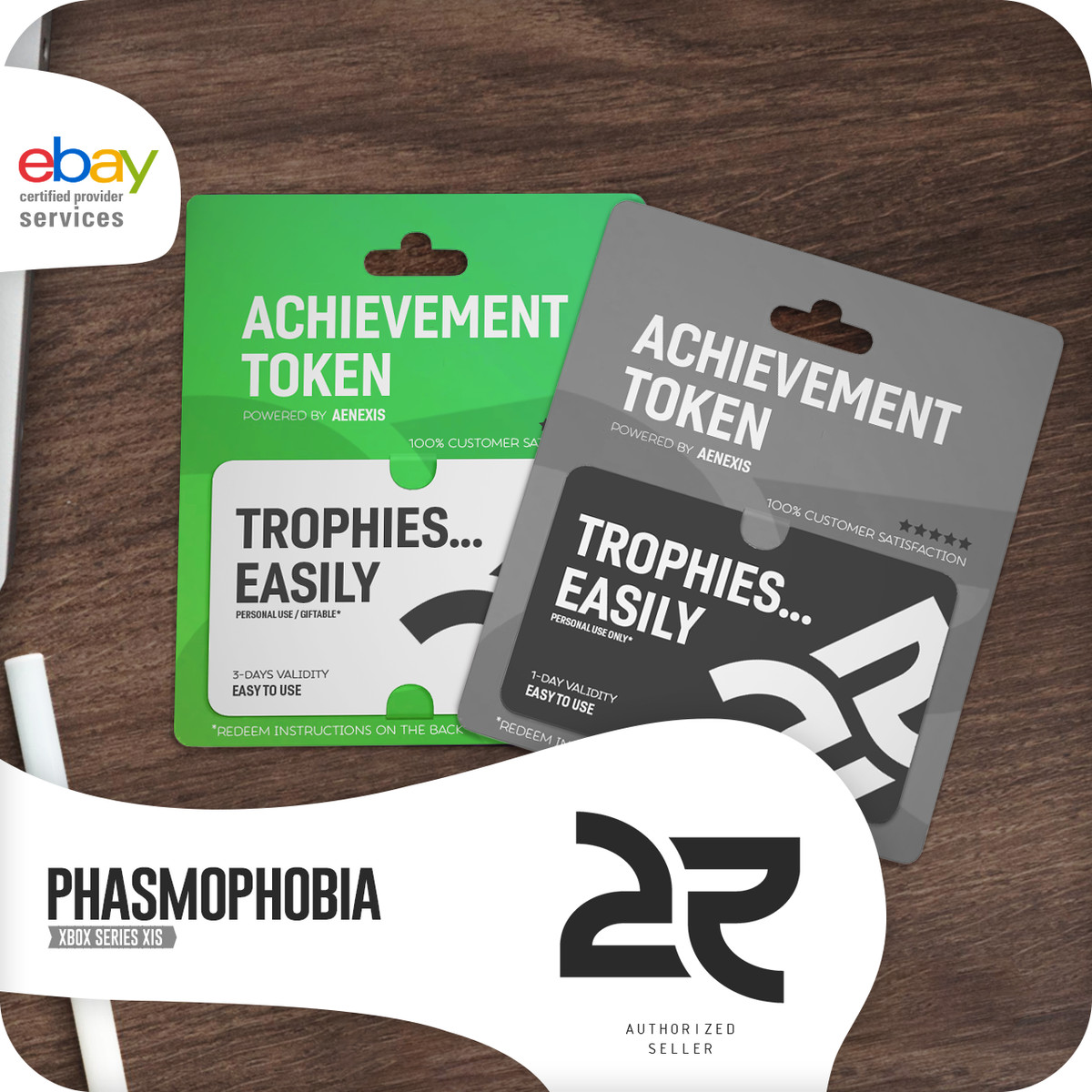✅ Phasmophobia ✅ XBOX ACHIEVEMENTS UNLOCK TOKEN 100% COMPLETION GAMERSCORE