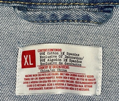 Target 1969 Stonewall Riots Denim Trucker Jacket Unisex Adult Sz XL 44 Chest - Picture 5 of 17